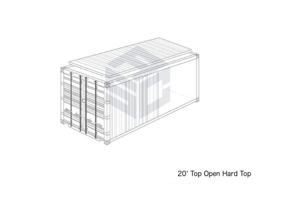 20' Top Open Hard Top